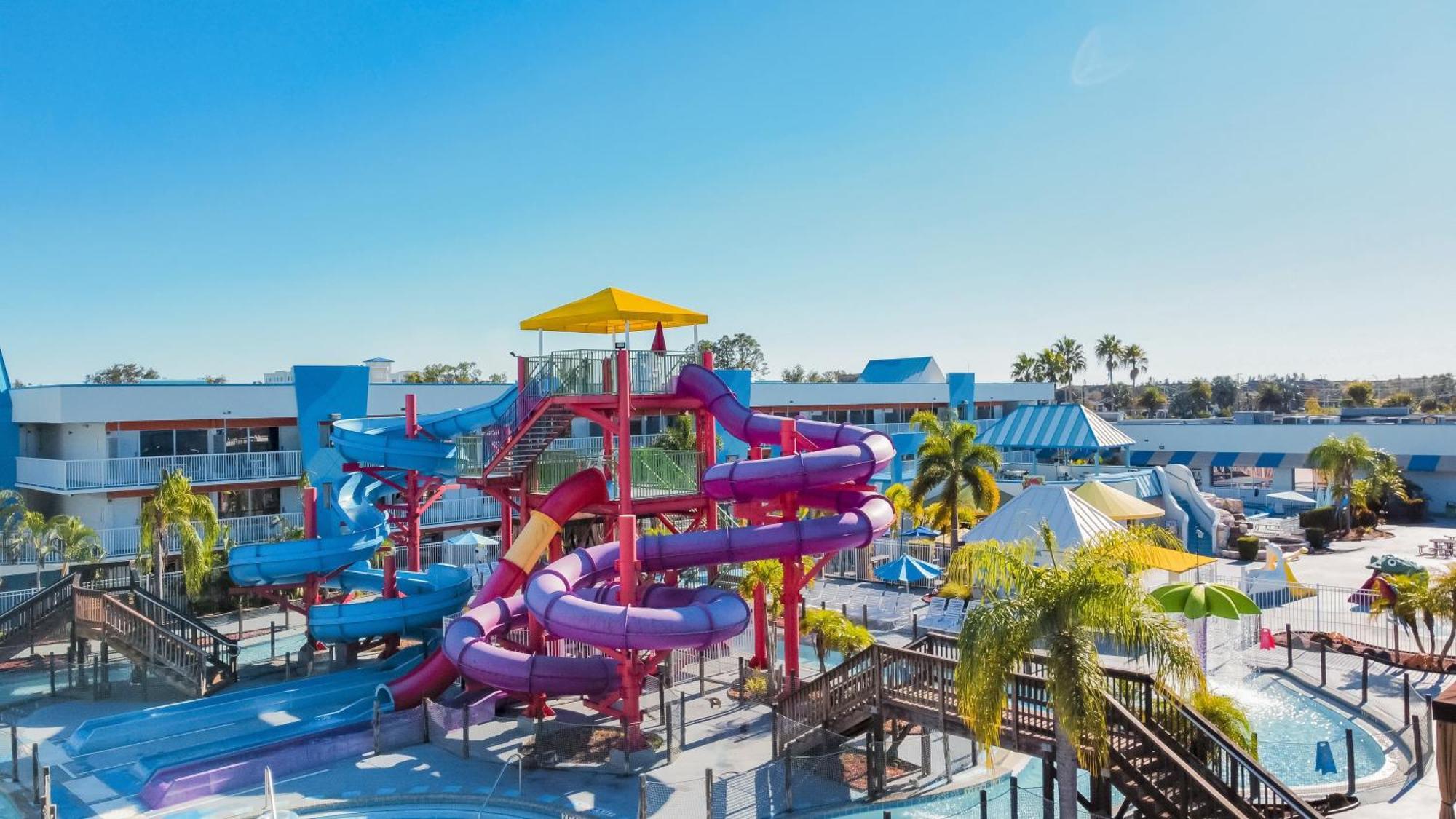 Готель Ramada By Wyndham Flamingo Water Park Кіссіммі Екстер'єр фото